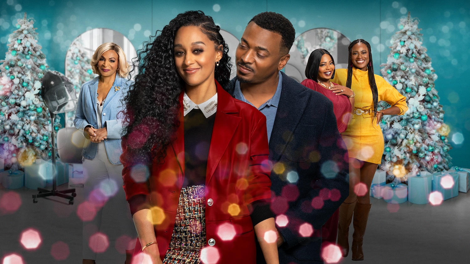 Tia Mowry and RonReaco Lee Reunite in the Festive Trailer for Lifetime